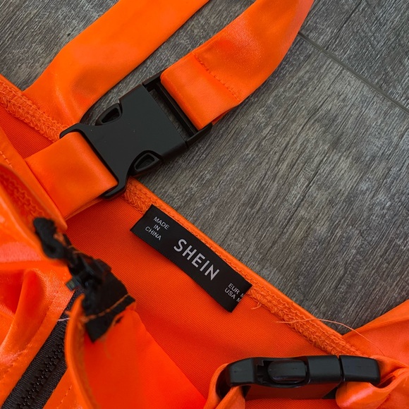 SHEIN rave orange two piece set - Picture 4 of 4